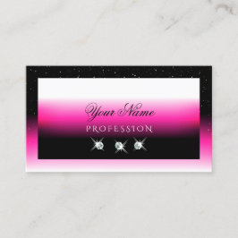 Cartão De Visita Diamantes Shimmery, Gradientes Brancos, Pretos, de