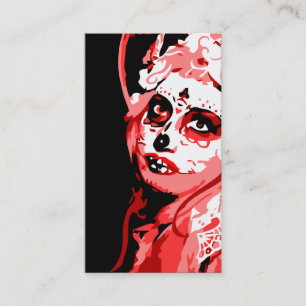 Cartão De Visita diâmetro de los muertos