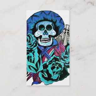 Cartão De Visita diâmetro de los muertos