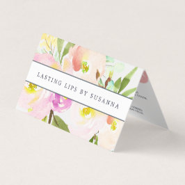 Cartão De Visita Dicas e truques do distribuidor do produto Lip pri