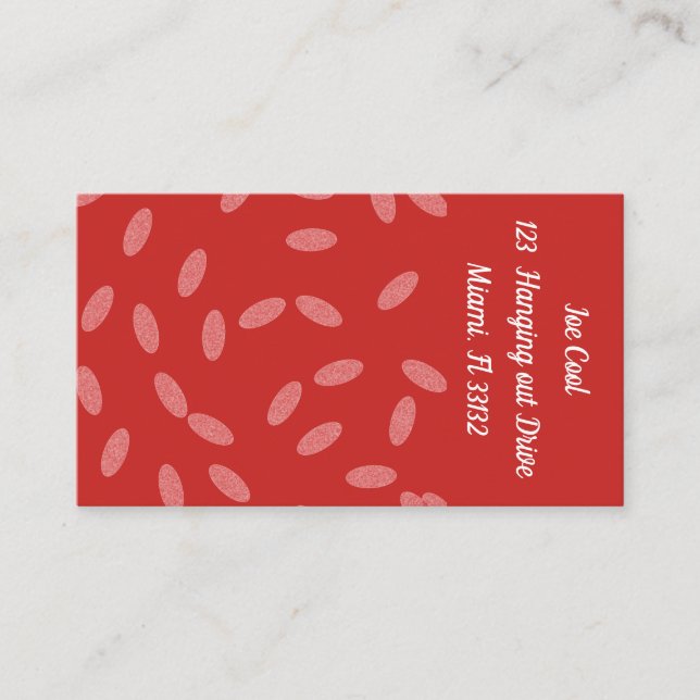 Cartão de visita digital (Frente)