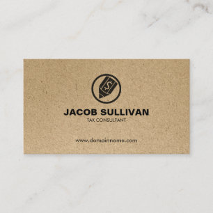 Cartão De Visita Dinheiro financeiro do Imposto do Ícone de Caneta 