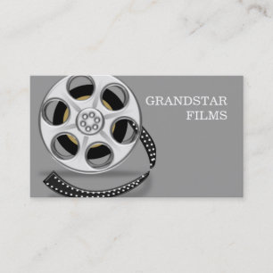 Cartão De Visita Diretor Clapperboard Filme Filmes Produtor