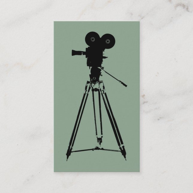 Cartão De Visita Diretor de cineasta (Frente)