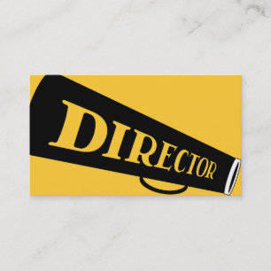 Cartão De Visita Diretor de Cinema Moderno Produtor de Filmes