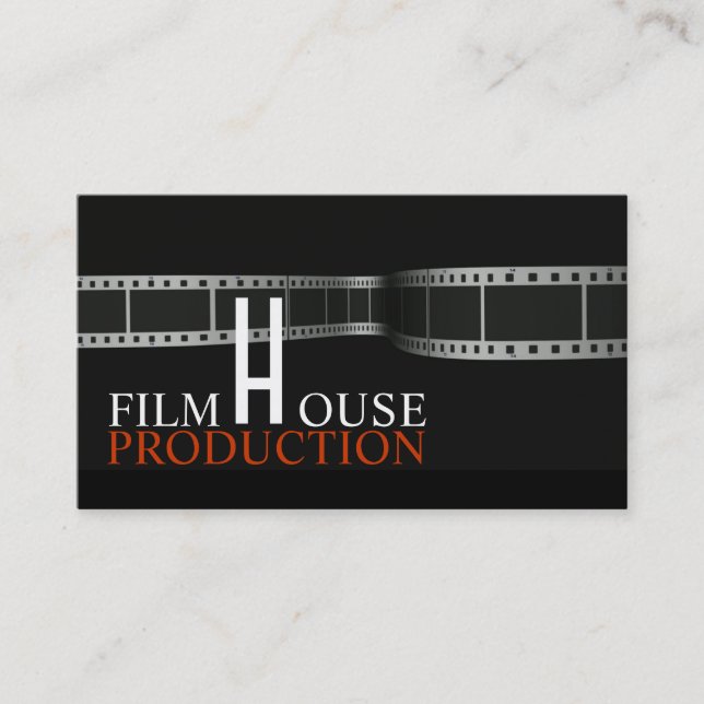 Cartão De Visita Diretor Film Movies Produtora (Frente)