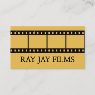 Cartão De Visita Diretor Produtor Filme Cinema Edição Editor Realiz