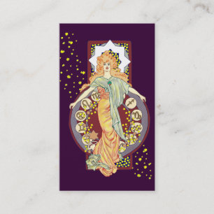 Cartão de visita dispersado das estrelas