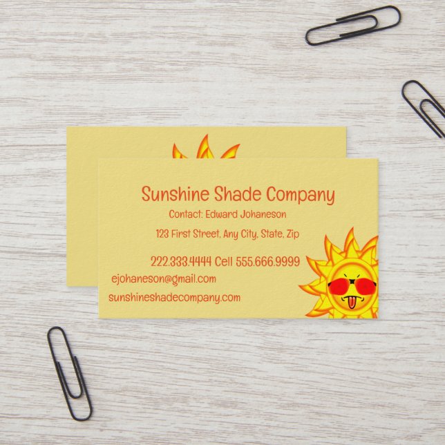 Cartão De Visita Divertimento Demasiado Quente - Companhia Cega de  (Frente/Verso In Situ)