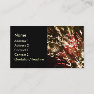 Cartão De Visita Divertimento por fibra óptica - 02