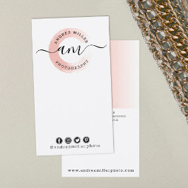 Cartão De Visita DIY Earrando joalharia Rosa placa de Arco logotipo