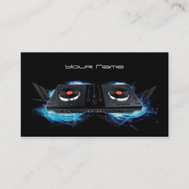 Cartão de visita DJ (Frente)