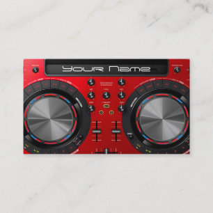 Cartão de visita DJ
