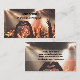 Cartão de visita DJ