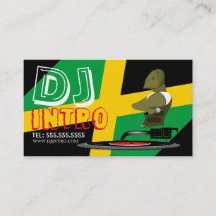 Cartão de visita DJ