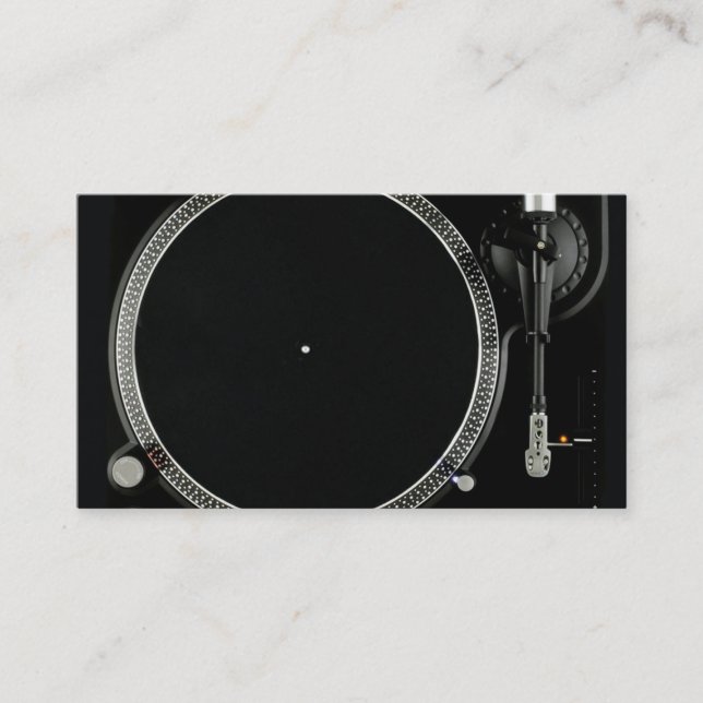 Cartão de visita DJ (Frente)