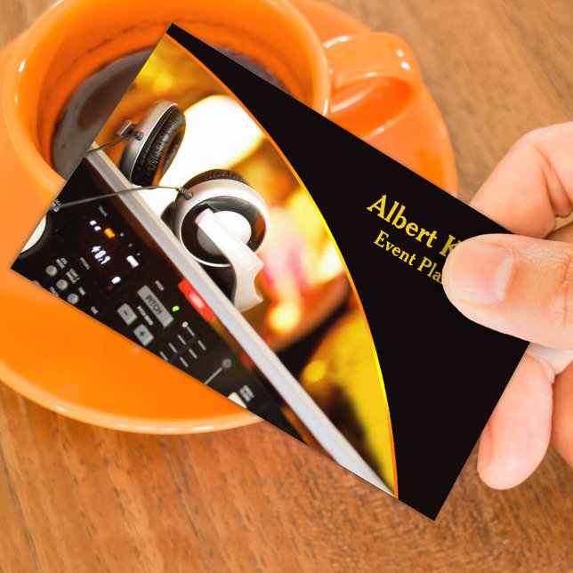 Cartão de visita DJ (Criador carregado)