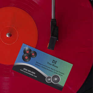 Cartão de visita DJ