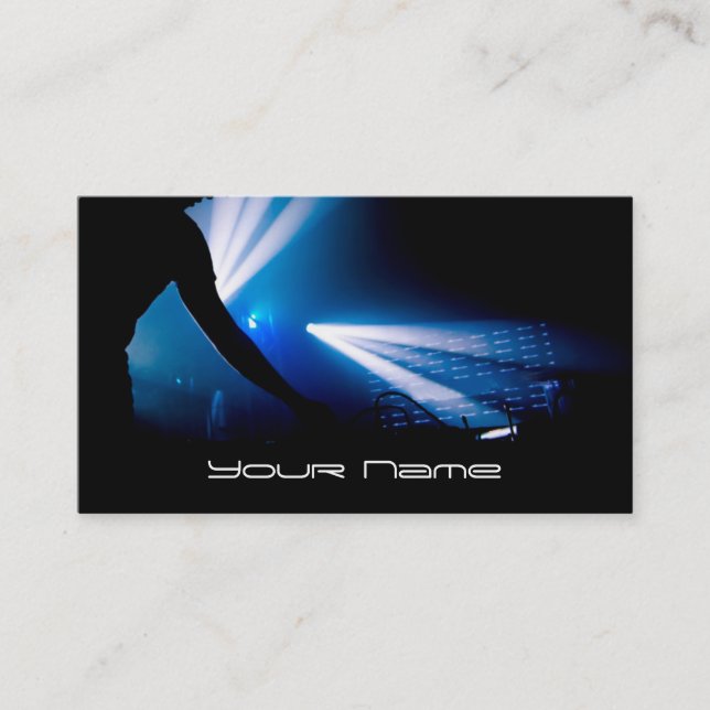 Cartão de visita DJ (Frente)