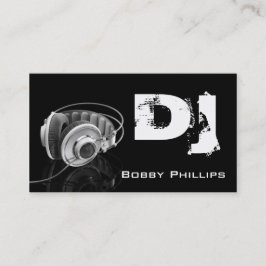 Cartão de visita Dj
