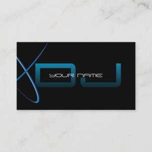Cartão de visita DJ exclusivo