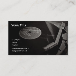 Cartão De Visita DJ-Time