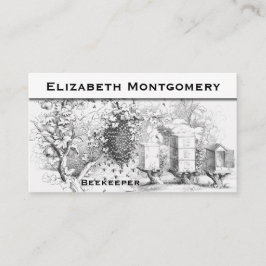 Cartão de visita do Apicultor Profissional do Esti