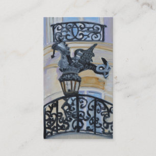 Cartão de visita do balcão do dragão