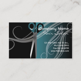 cartão de visita do cabeleireiro