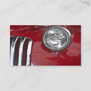 Cartão de visita do carro de bombeiros