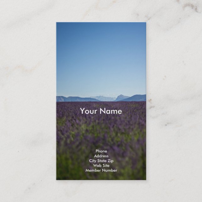 Cartão de visita do céu (Frente)