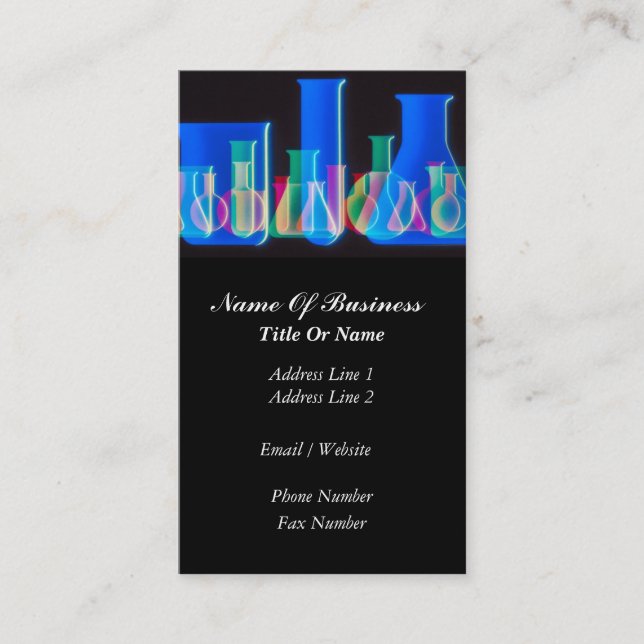 Cartão de visita do cientista (Frente)