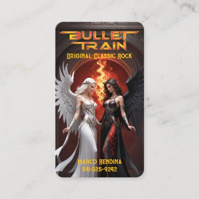 Cartão de visita do Comboio a Granel (Frente)