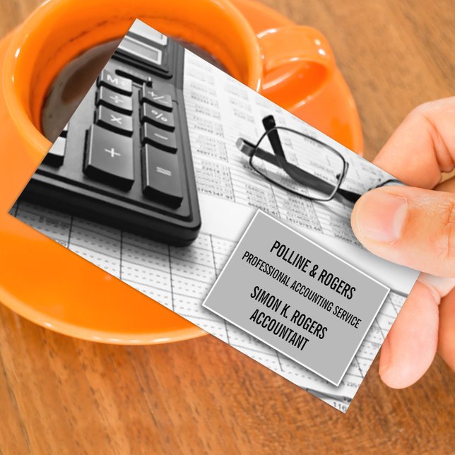 Cartão de visita do Contador (Criador carregado)