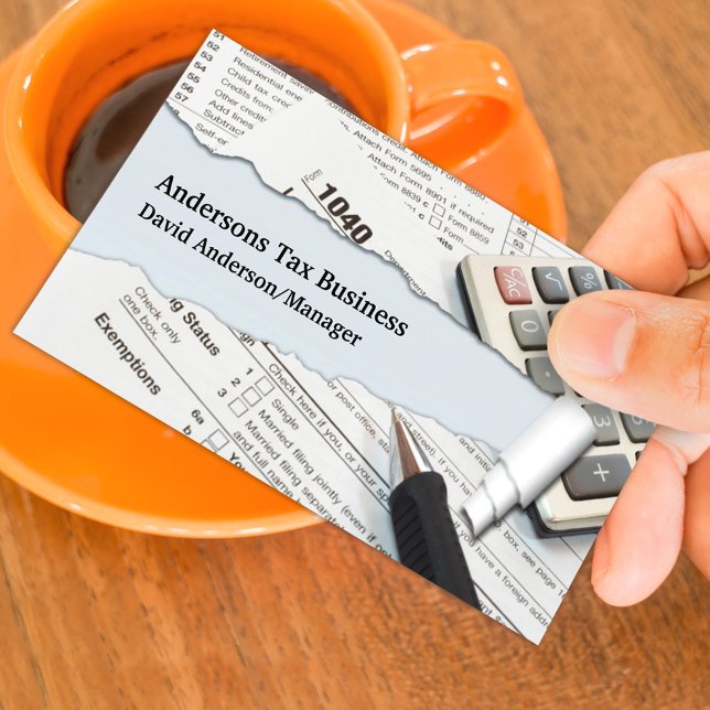 Cartão de visita do Contador (Criador carregado)