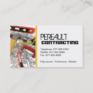 CARTÃO DE VISITA DO CONTRATANTE GERAL