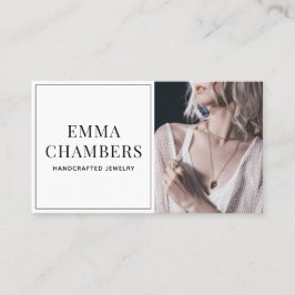 Cartão de visita do Designer de Joias