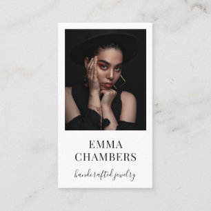 Cartão de visita do Designer de Joias