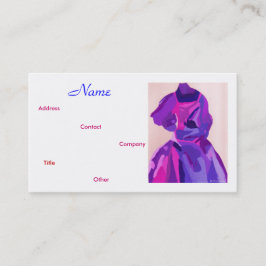 Cartão de visita do Designer de Moda II