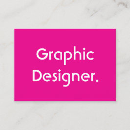 Cartão de visita do Designer Gráfico