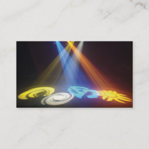 Cartão de visita do disco-jóquei