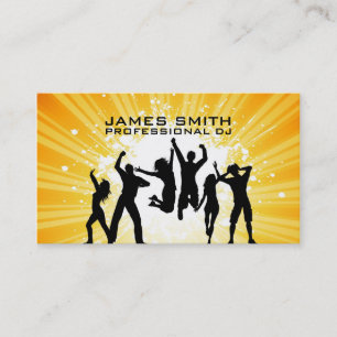 Cartão de visita do DJ
