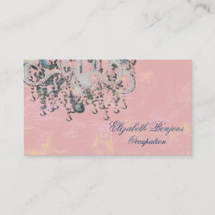 Cartão de visita do ~ do candelabro de Park Avenu