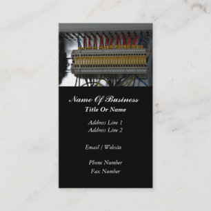 Cartão de visita do eletricista