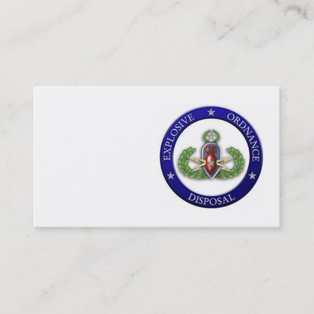 Cartão de visita do EOD (Frente)