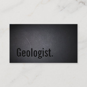 Cartão de visita do Geologista de Saída Negra Pr