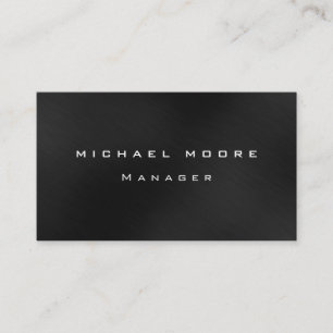 Cartão de visita do Gerenciador de Padrões de Fund