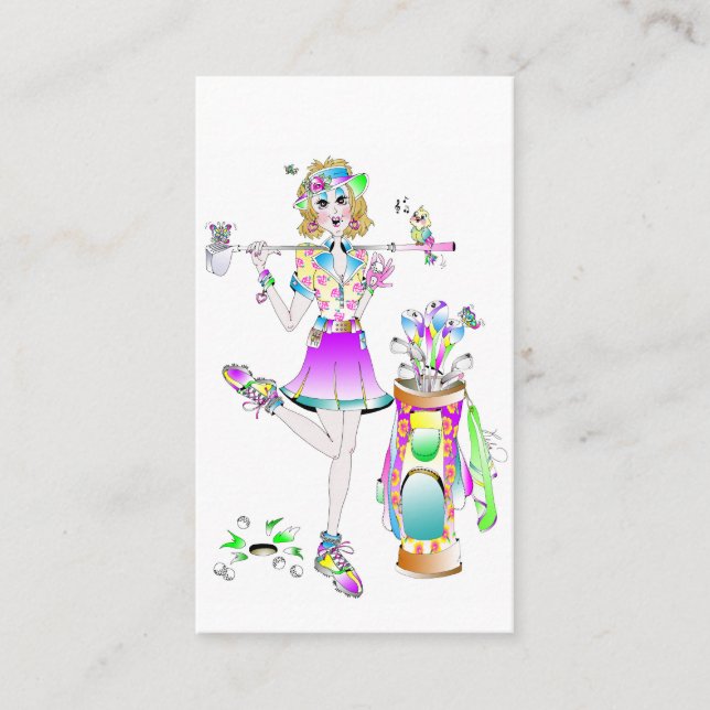 CARTÃO DE VISITA DO GOLFE (Frente)