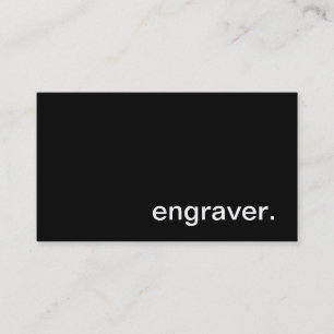 Cartão de visita do gravador