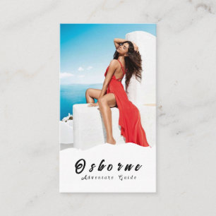 Cartão de visita do Guia de Aventura Kraft Rocky M